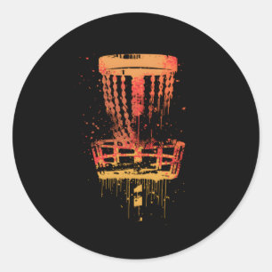 Disk Golf Frolf Frisbee Golf Runder Aufkleber