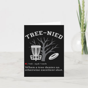 Disk Golf - Funny Stupid Tree nied III Karte