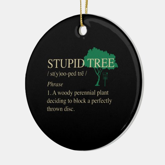 Disk Golf Geschenke Keramik Ornament (Links)