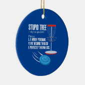 Disk Golf Geschenke Keramik Ornament (Rechts)