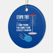 Disk Golf Geschenke Keramik Ornament (Links)