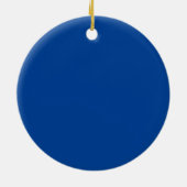 Disk Golf Geschenke Keramik Ornament (Hinten)