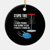 Disk Golf Geschenke Keramik Ornament (Vorne)