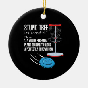 Disk Golf Geschenke Keramik Ornament