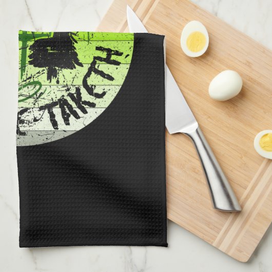 Disk Golf Geschirrtuch (Viertel Falte)