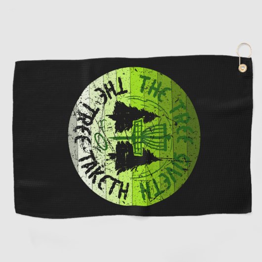 Disk Golf Golfhandtuch (Horizontal)