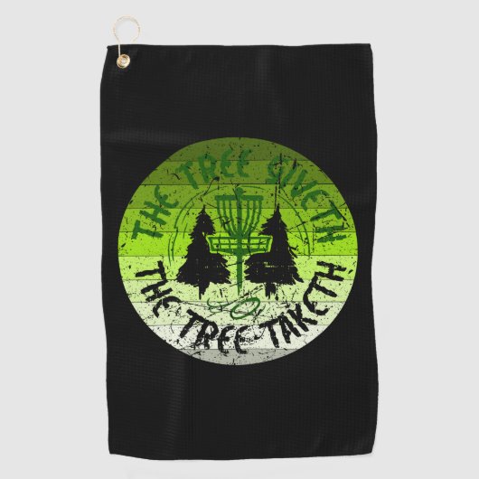 Disk Golf Golfhandtuch (Vorderseite)