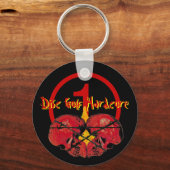 Disk Golf Hardcore Schlüsselanhänger (Vorderseite)