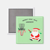 Disk Golf Holiday Geschenk Magnet (Vorderseite/Rückseite)