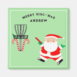 Disk Golf Holiday Geschenk Magnet