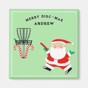 Disk Golf Holiday Geschenk Magnet