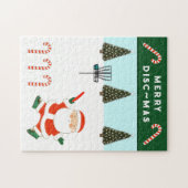 Disk Golf Holiday Geschenk Puzzle (Horizontal)
