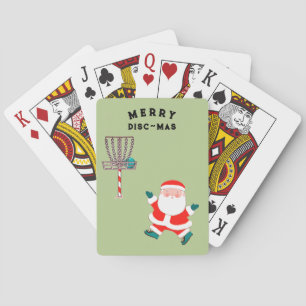 Disk Golf Holiday Geschenk Spielkarten