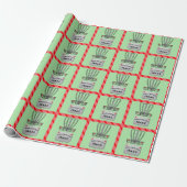 Disk Golf Holiday Geschenkpapier (Ungerollt)