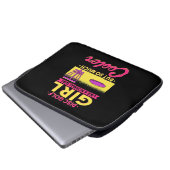 Disk Golf ist Cool Laptopschutzhülle (Vorne Knopf)
