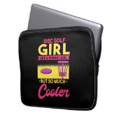 Disk Golf ist Cool Laptopschutzhülle (Vorderseite Links)