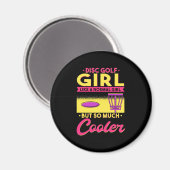 Disk Golf ist Cool Magnet (Vorderseite/Rückseite)