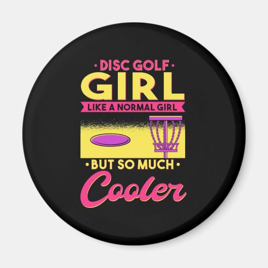 Disk Golf ist Cool Magnet (Vorne)