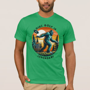 Disk Golf ist Legendary Bigfoot T-Shirt