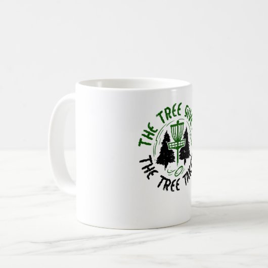 Disk Golf Kaffeetasse (Vorderseite Links)