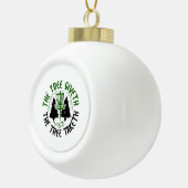 Disk Golf Keramik Kugel-Ornament (Rechts)