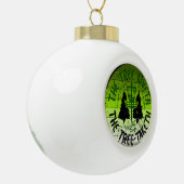 Disk Golf Keramik Kugel-Ornament (Links)