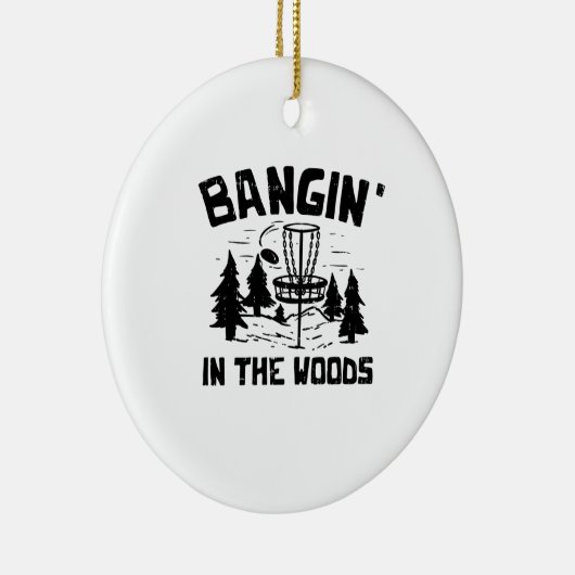 Disk Golf Keramik Ornament (Rechts)