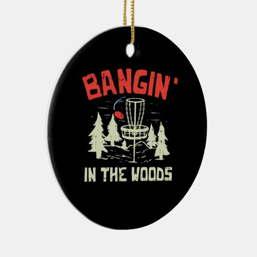 Disk Golf Keramik Ornament (Rechts)