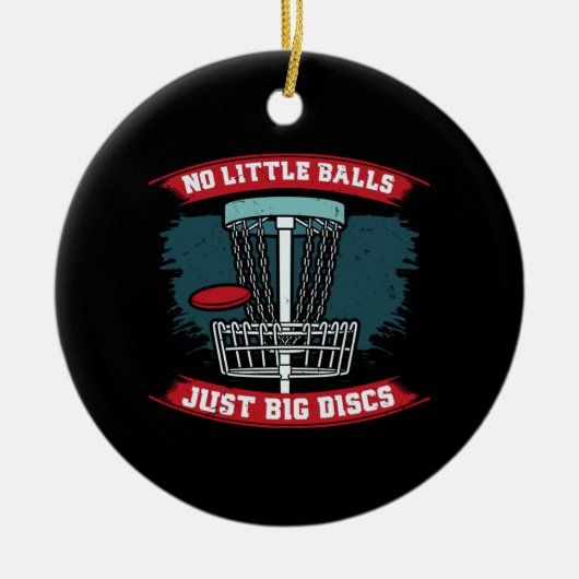 Disk Golf Keramik Ornament (Vorne)