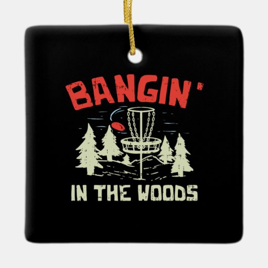 Disk Golf Keramikornament (Vorderseite)