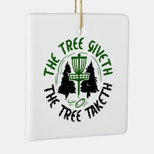 Disk Golf Keramikornament (Rechts)