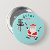 Disk Golf Kleinen Geschenke Button (Vorne & Hinten)