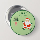 Disk Golf Kleinen Geschenke Button (Vorne & Hinten)
