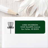 Disk Golf Label (Insitu)