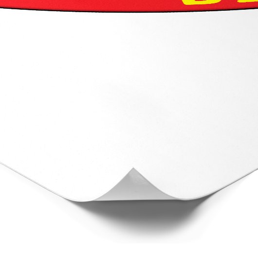 Disk Golf Logic 1 Poster (Ecke)