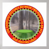 Disk Golf Logic 1 Poster (Vorne)