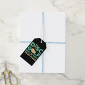 Disk Golf macht mich glücklich Geschenkanhänger (Mit Garn)