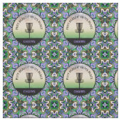 Disk Golf Mandala Stoff (Muster)