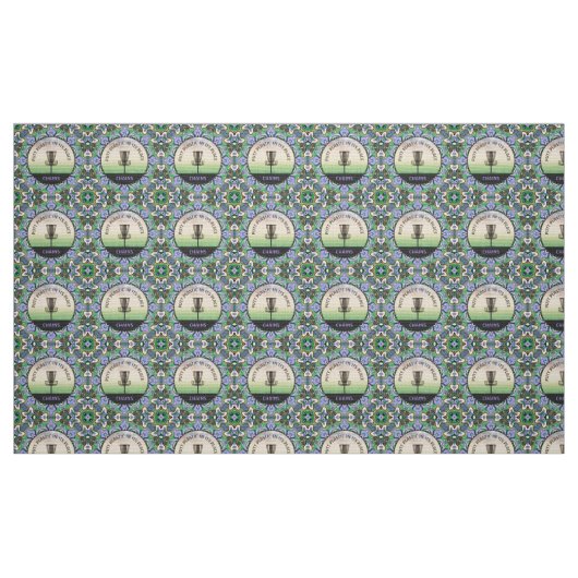 Disk Golf Mandala Stoff (Fat Quarter (45,7 x 55,9 cm))