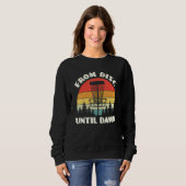 Disk Golf Men Disk Golf T-Shirt von der Festplatte Sweatshirt (Vorne ganz)