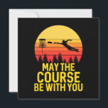 Disk Golf mit Ihnen Feiertagskarte<br><div class="desc">Disk Golf mit Ihnen</div>