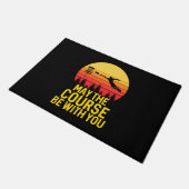 Disk Golf mit Ihnen Fußmatte (Schrägansicht)