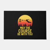 Disk Golf mit Ihnen Fußmatte (Vorderseite)