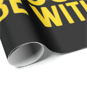 Disk Golf mit Ihnen Geschenkpapier (Rolleneckpunkt)