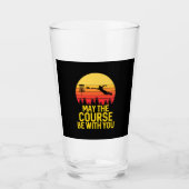 Disk Golf mit Ihnen Glas (Vorderseite)