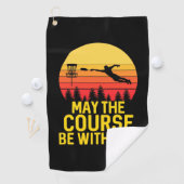 Disk Golf mit Ihnen Golfhandtuch (Insitu)