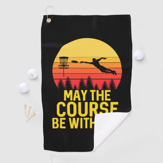 Disk Golf mit Ihnen Golfhandtuch (Insitu)