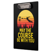 Disk Golf mit Ihnen Klemmbrett (Links)