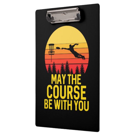 Disk Golf mit Ihnen Klemmbrett (Links)