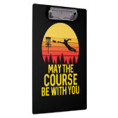 Disk Golf mit Ihnen Klemmbrett (Rechts)